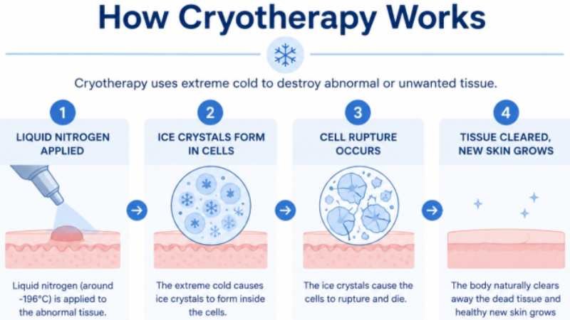 cryotherapy mechanism