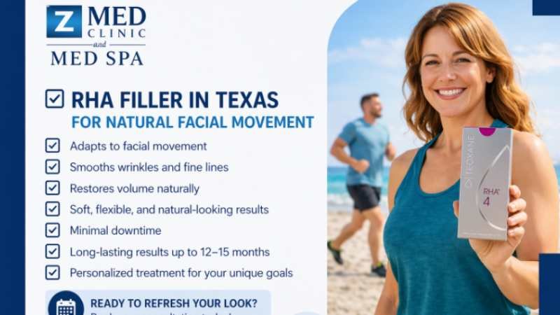 RHA Filler in Texas for Flexible and Natural Results