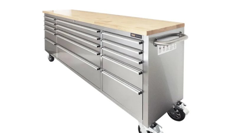 Stainless Steel Rolling Workbench