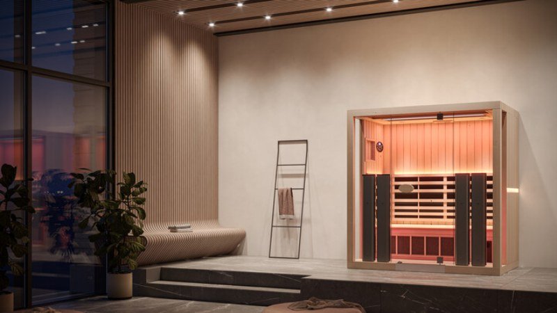King-Size Infrared Saunas: