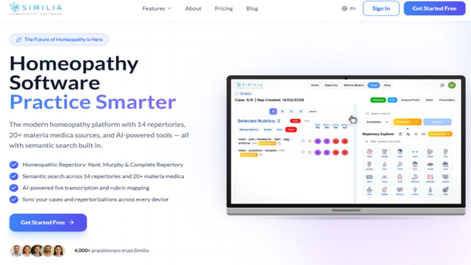 homeopathy software free trial