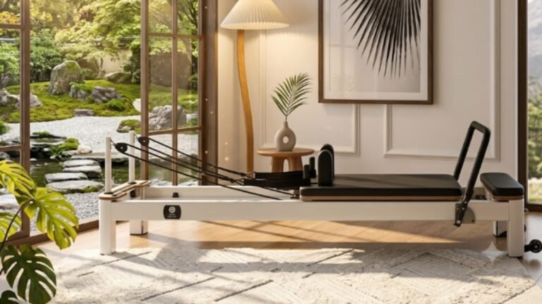 commercial Pilates reformer