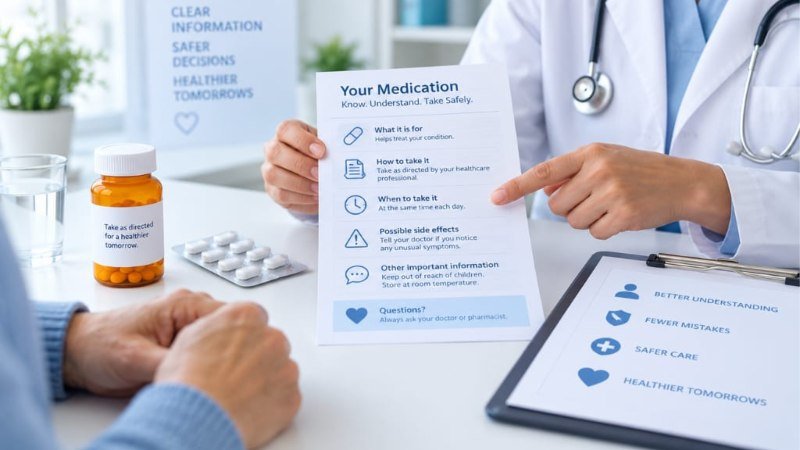 clear medication information